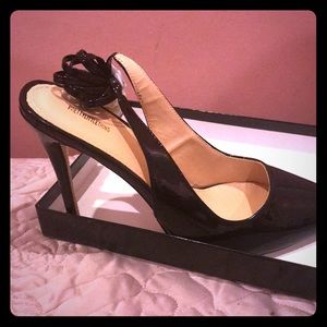 Size 8 high heels with straps